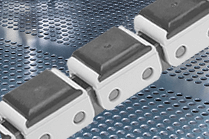 Plastic clips for roller chains