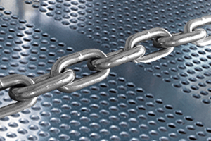 Round link chains standard DIN