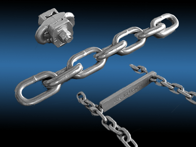 Round link chains